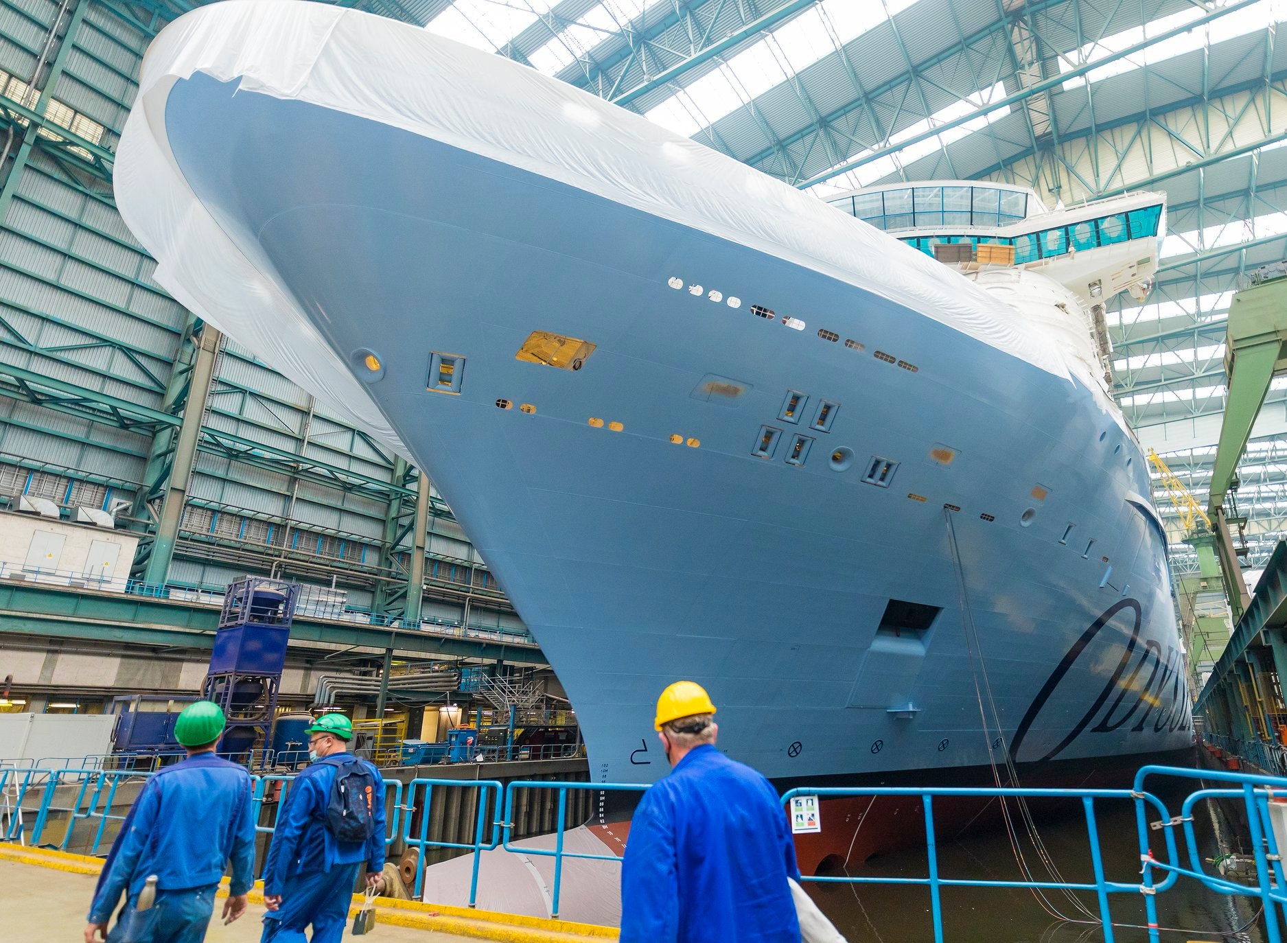 New Royal Caribbean Ship Gets Updated Livery with Huge Name