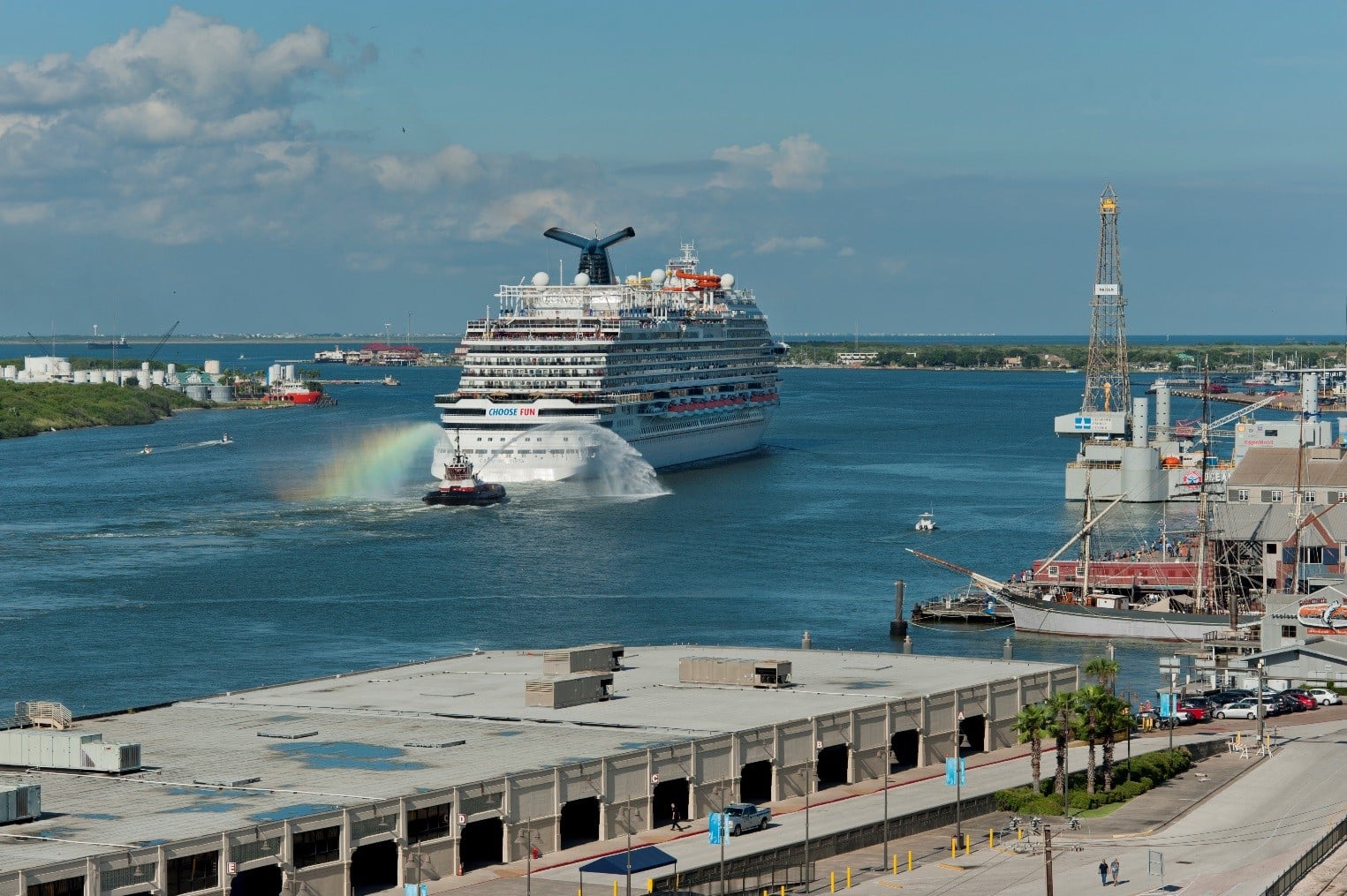 cruise leaving galveston