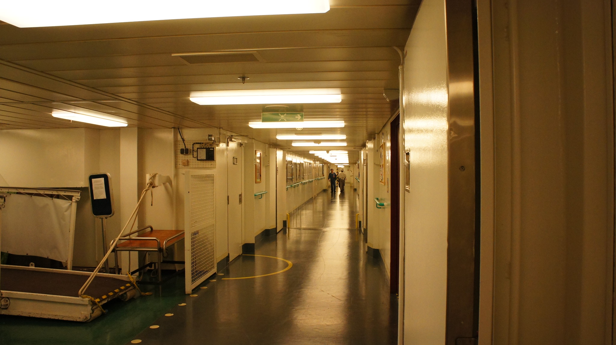 cruise ship employee living quarters