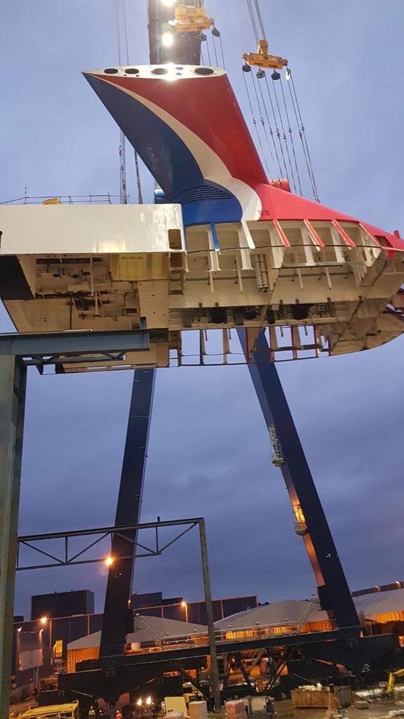 Funnel being added to Carnival Mardi Gras