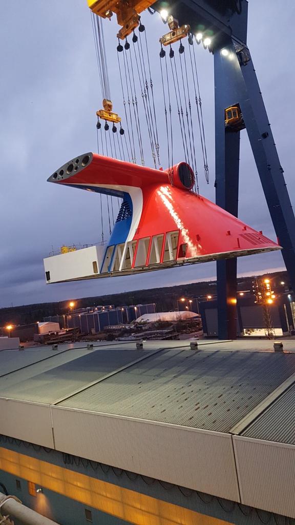 Funnel being added to Carnival Mardi Gras