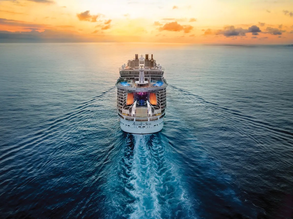 Allure of the Seas sailing from RCB