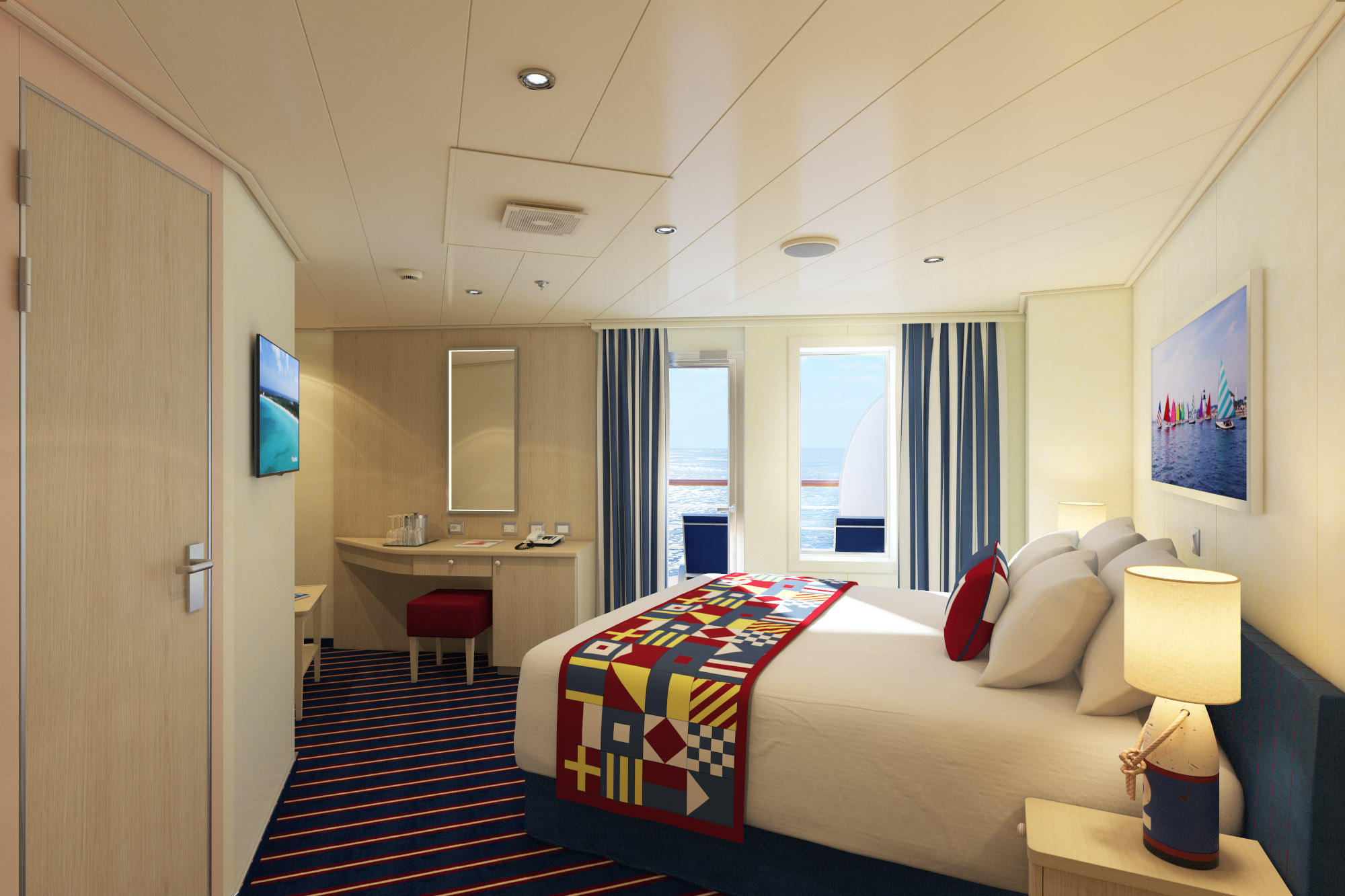 Carnival Horizon stateroom