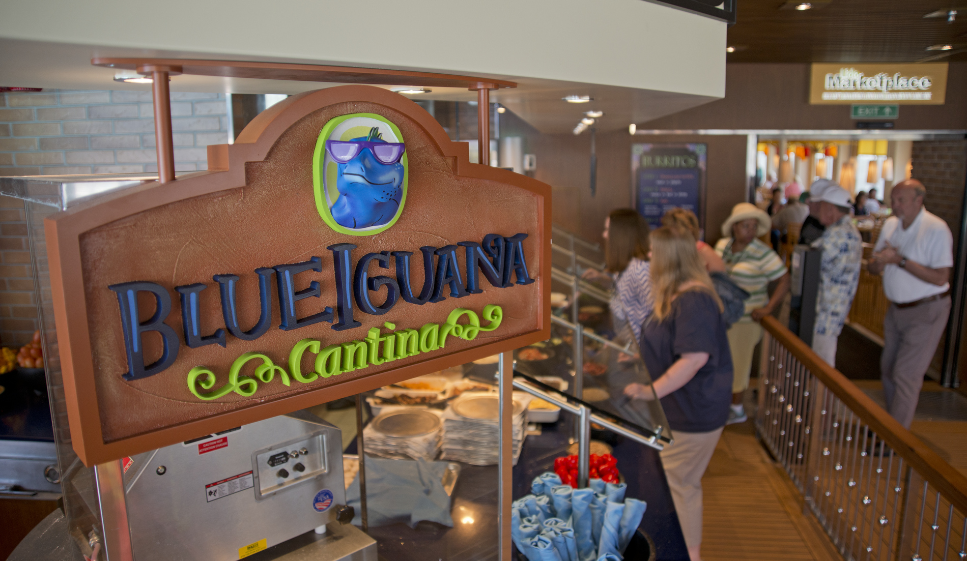 Blue Iguana line