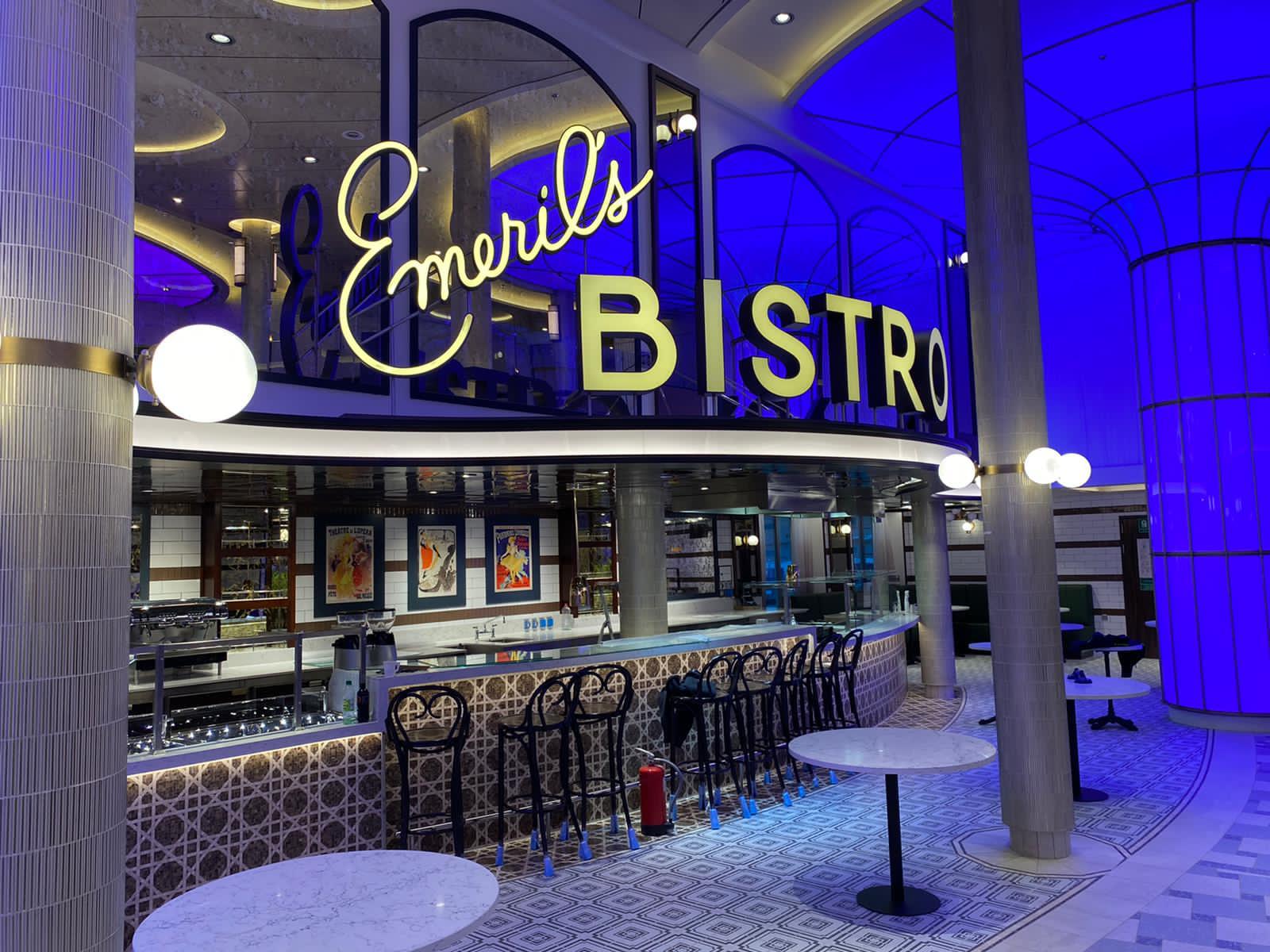 Emeril's restaurant on Carnival Mardi Gras