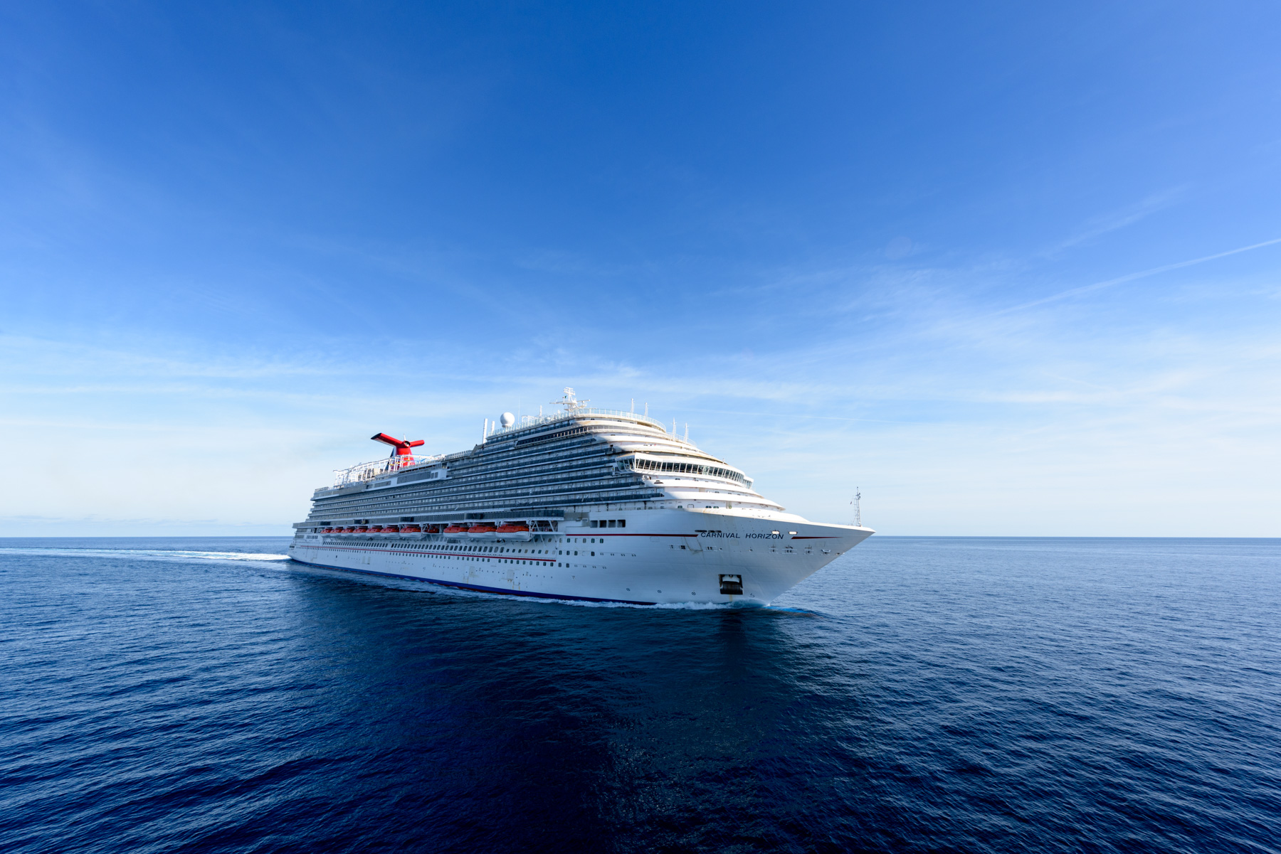 Carnival Horizon sea trials