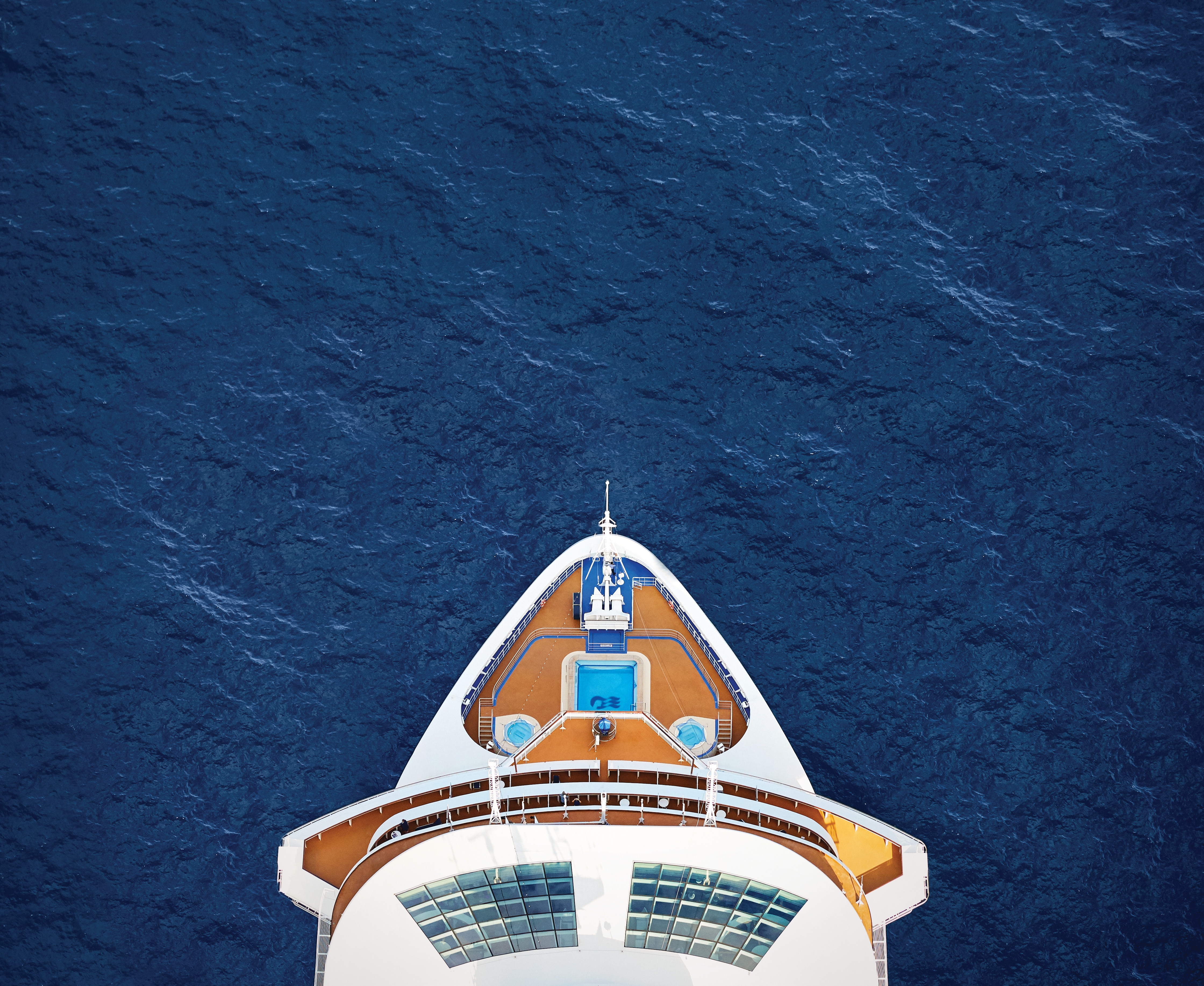 Majestic Princess aerial bow