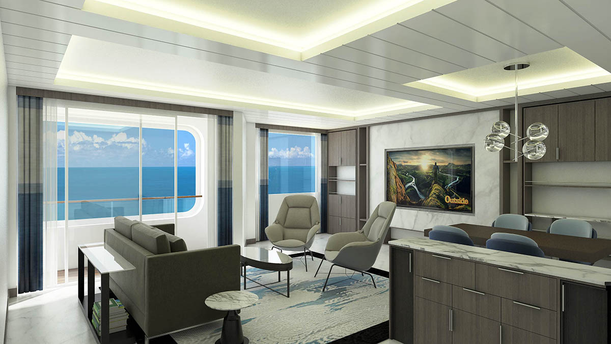 Blue World Voyages owners suite