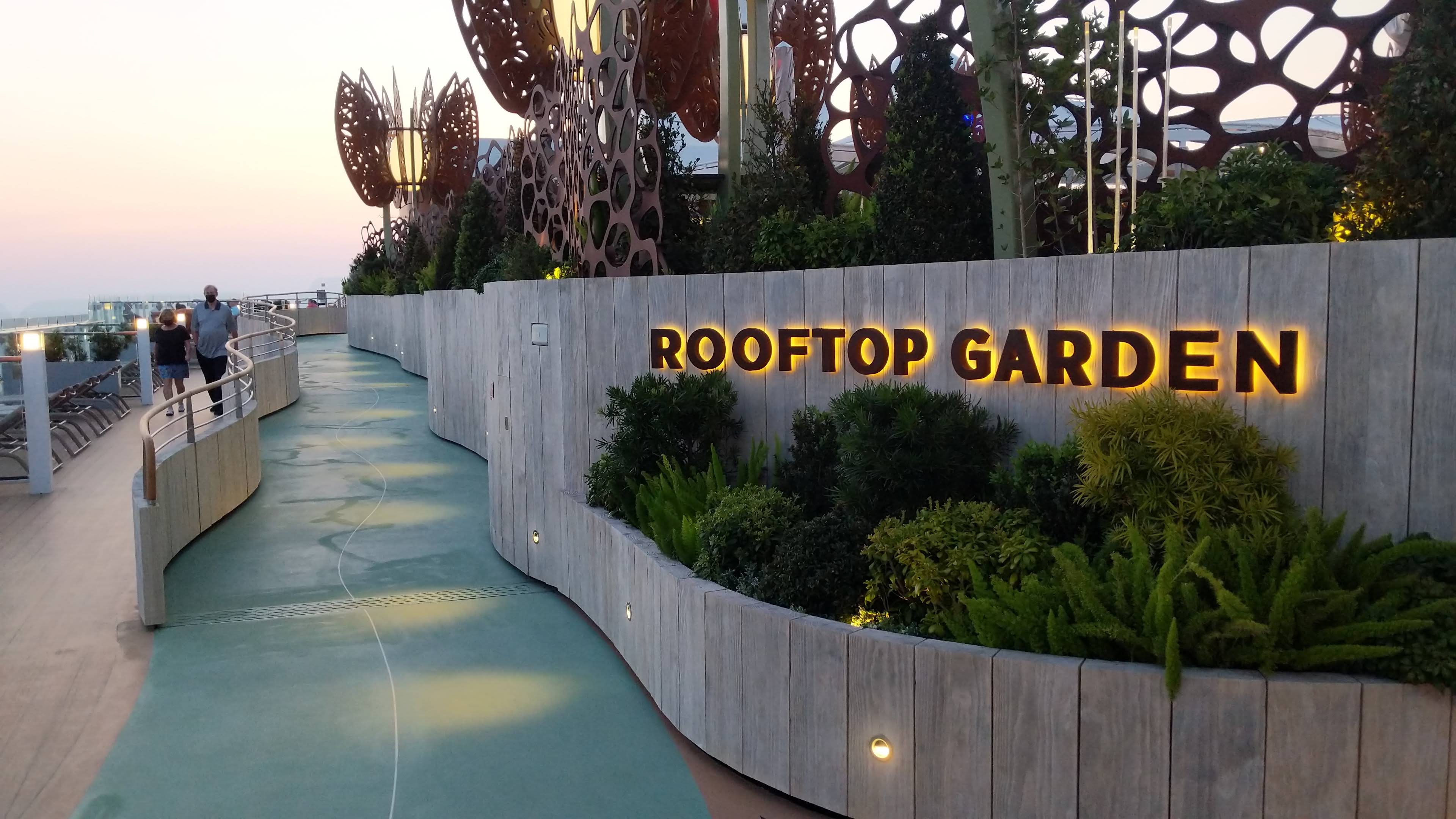 Celebrity Apex Rooftop Garden