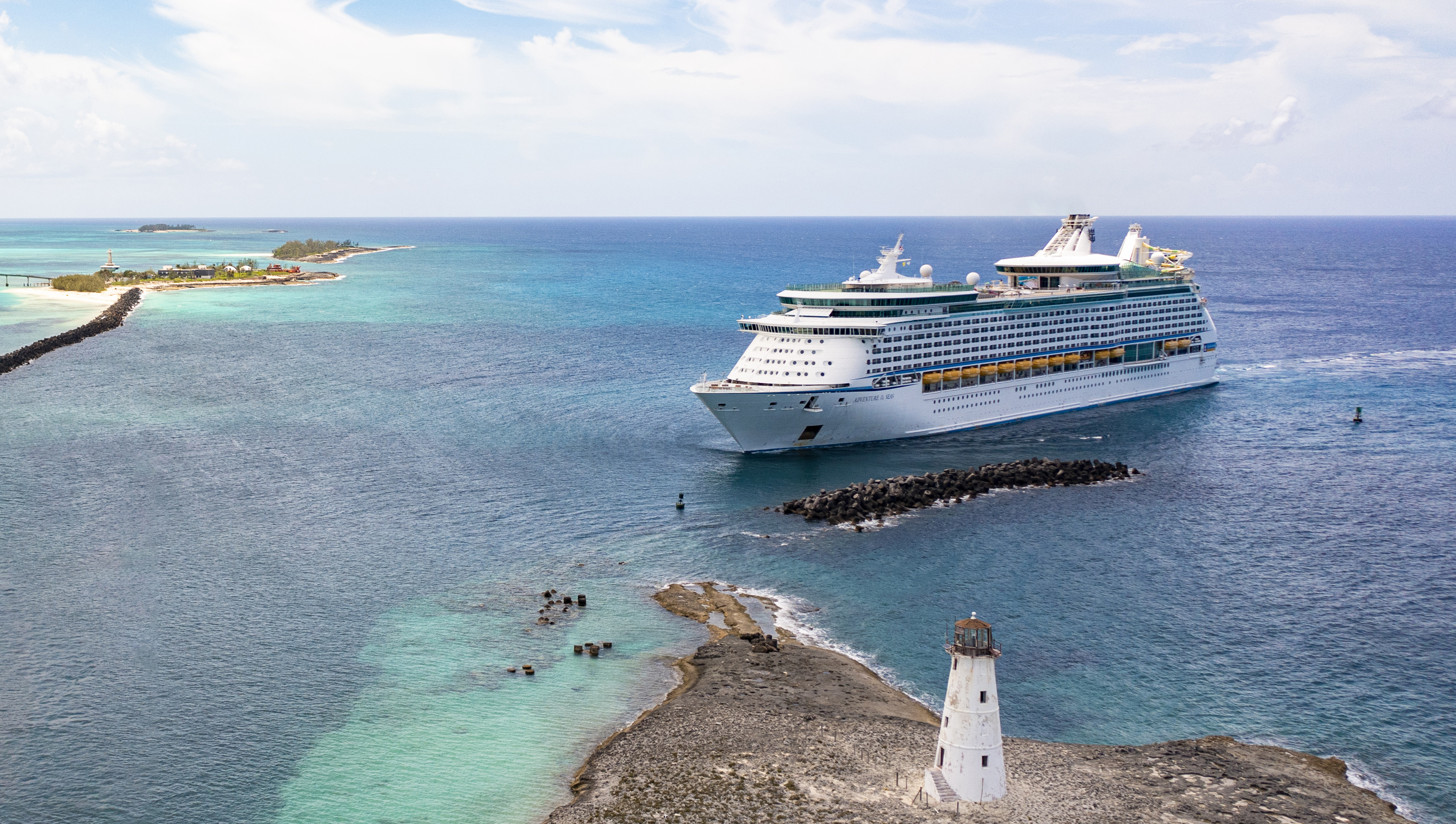 Adventure of the Seas entering Nassau