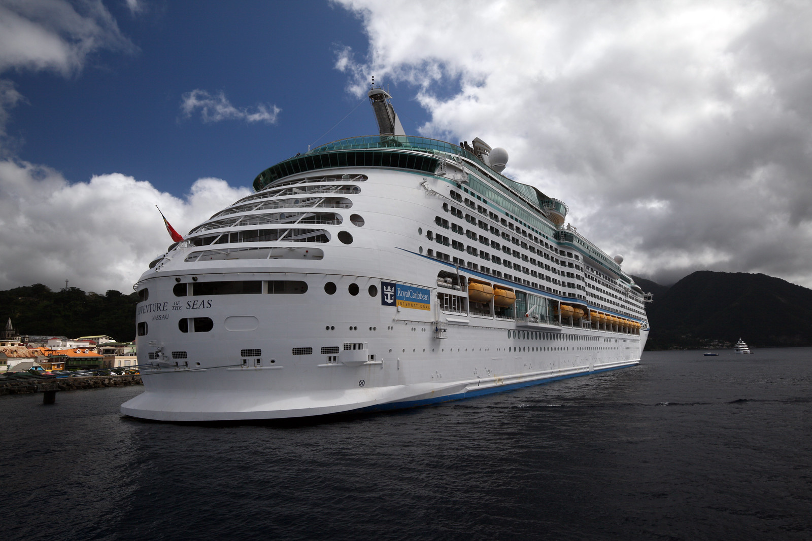 Adventure of the Seas docked