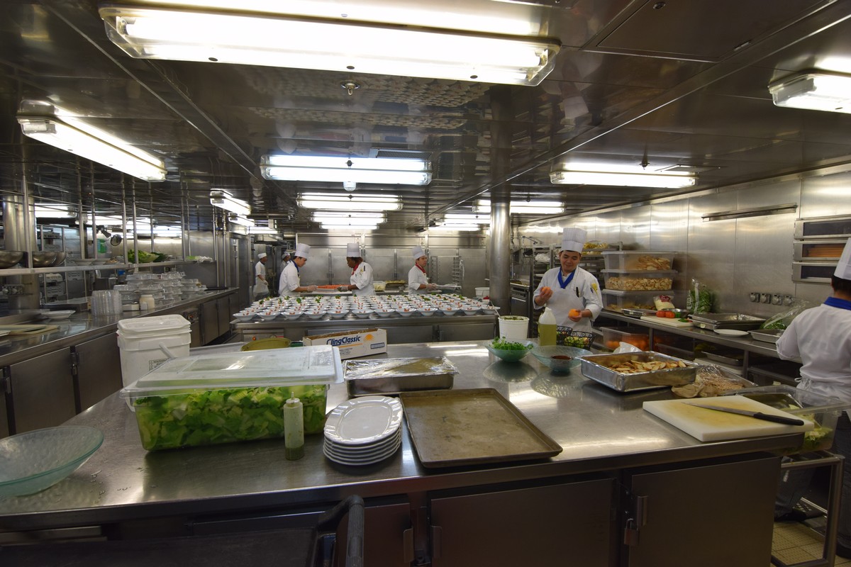 Cruise Ship Kitchen Facts