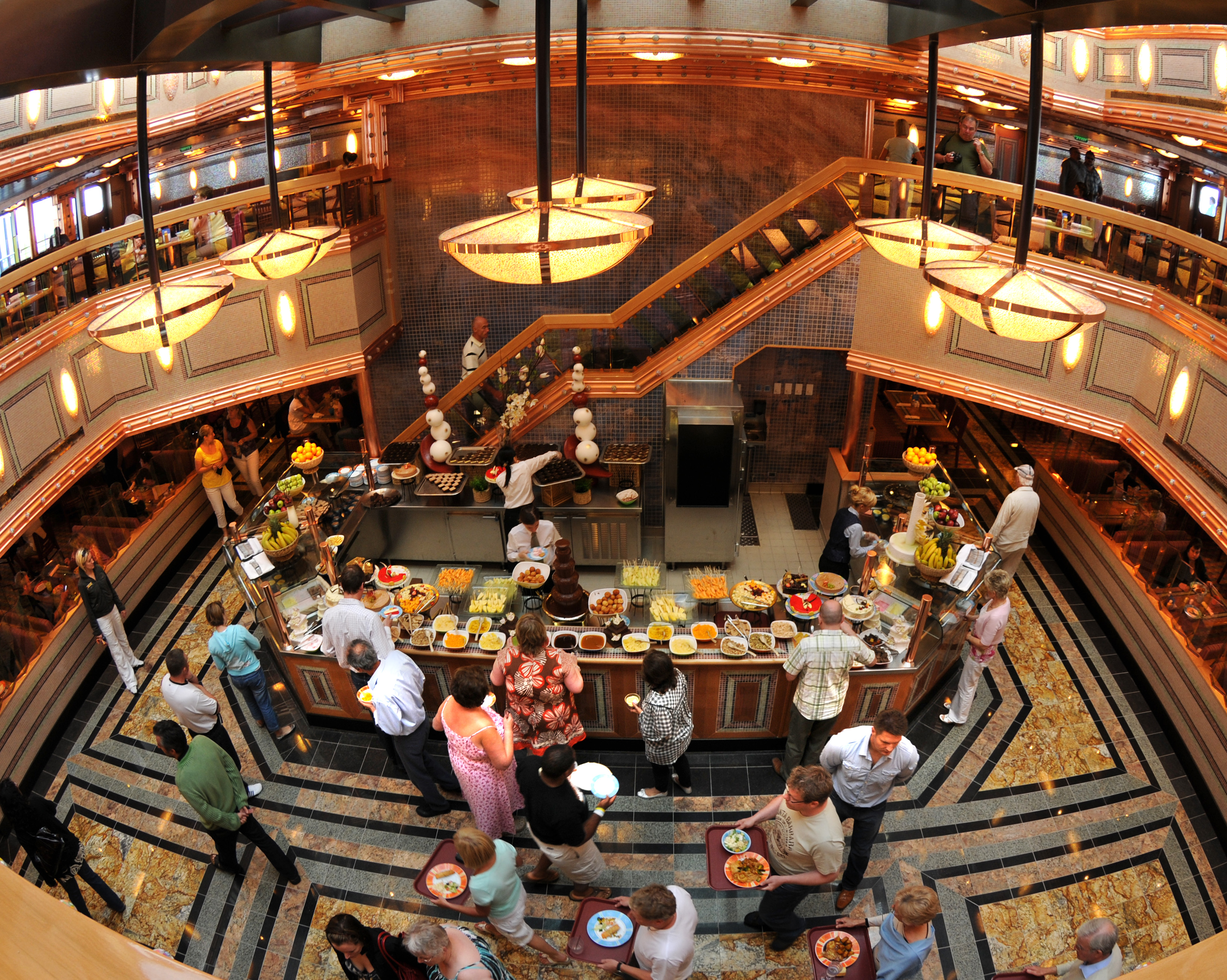 Buffet on Carnival Splendor