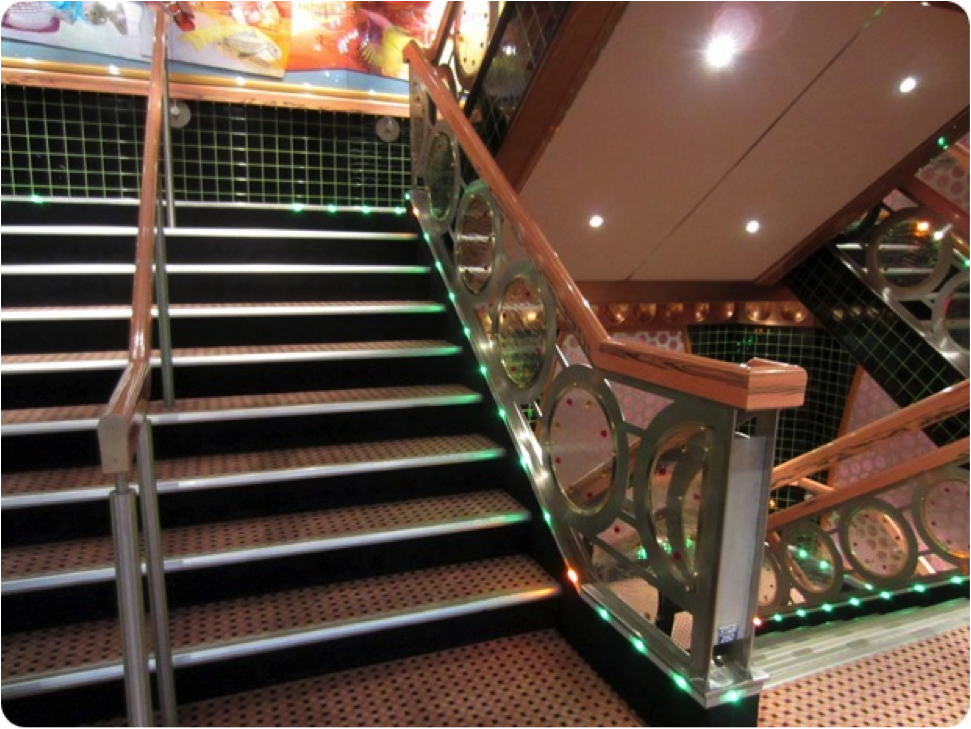 Carnival stairs