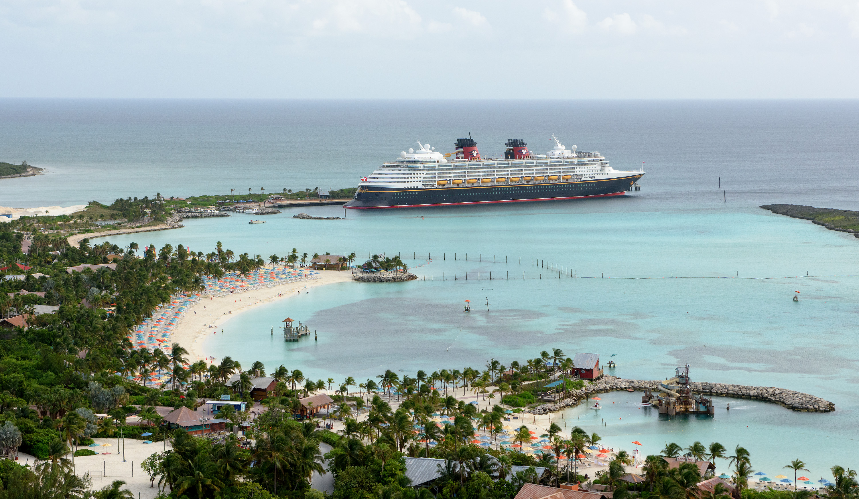 Castaway Cay aerial