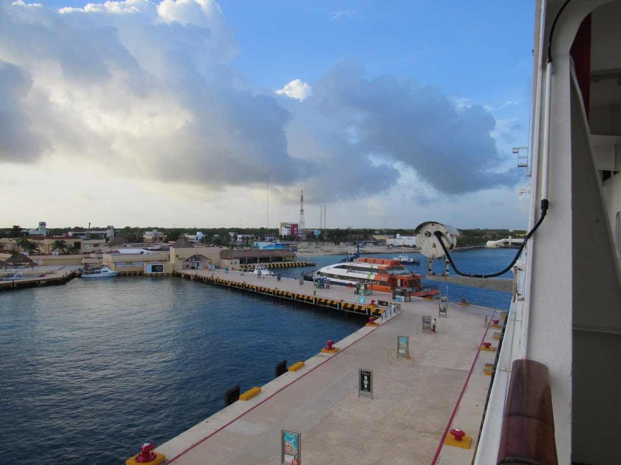 Docked in Cozumel