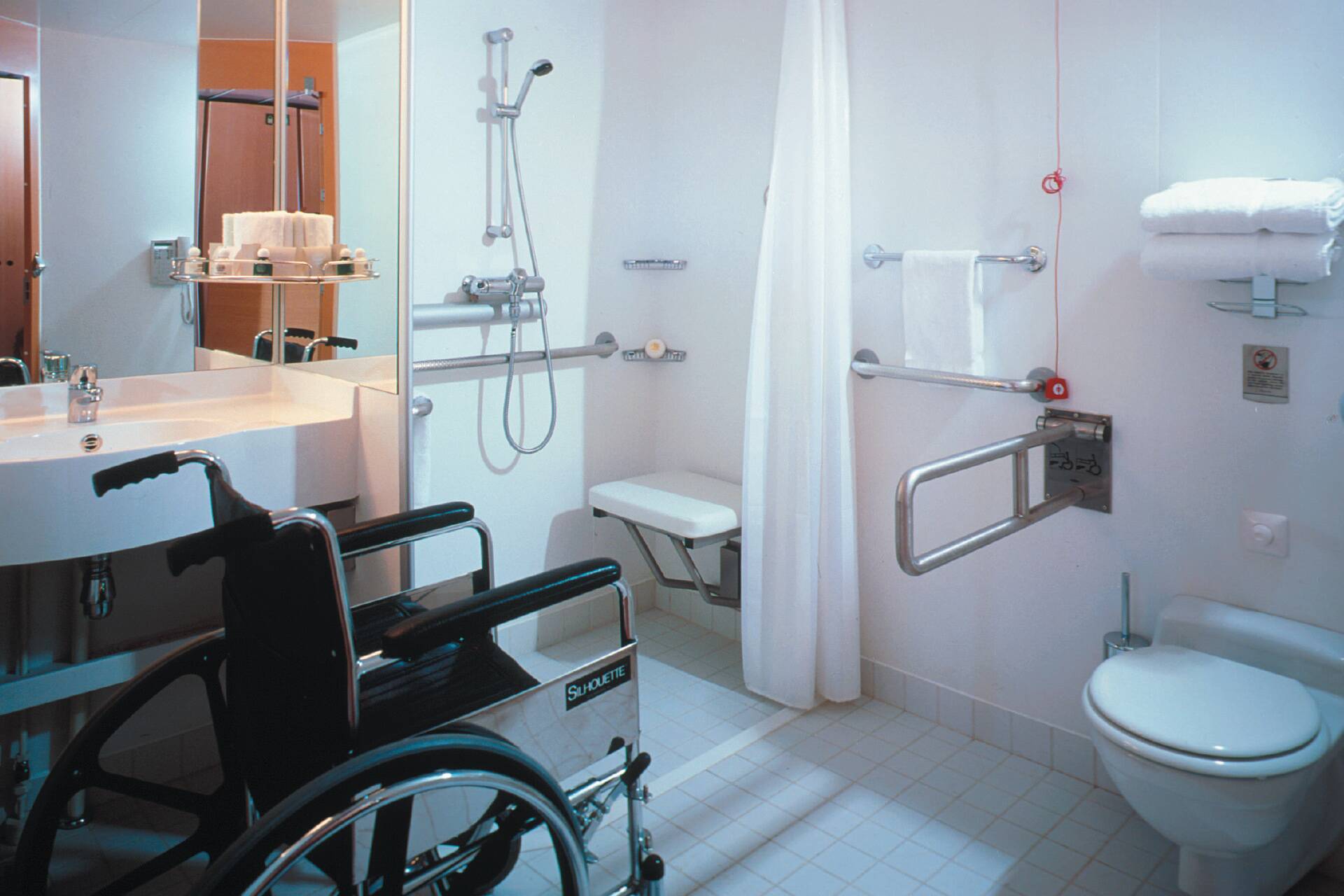 Wheelchair restroom
