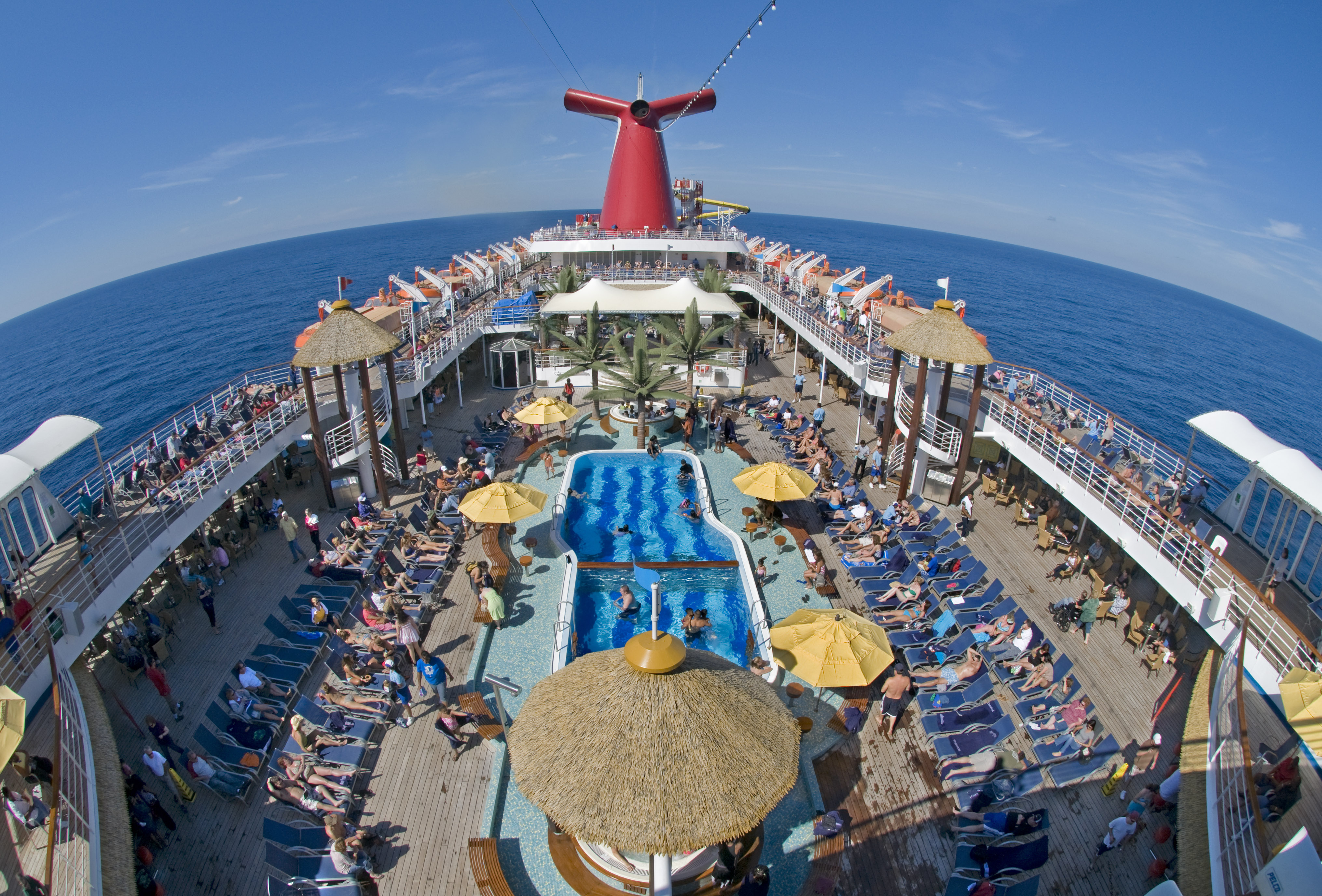 Lido deck