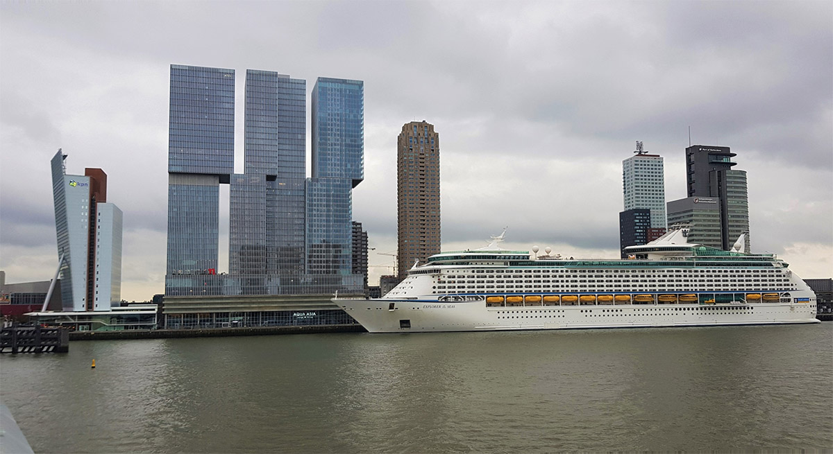 Explorer of the Seas in Rotterdam