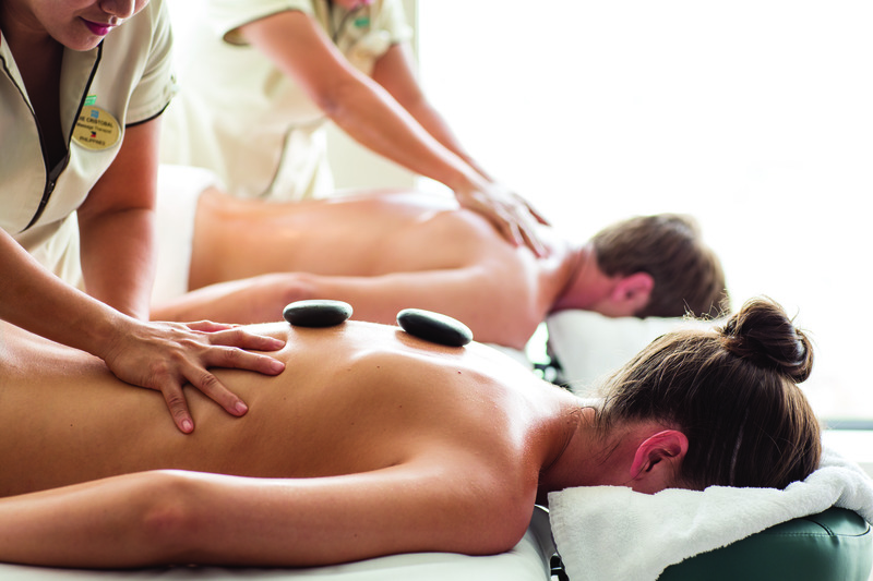 A couple's massage in the Mandara Spa on NCL's Norwegian Getaway (source: NCL)