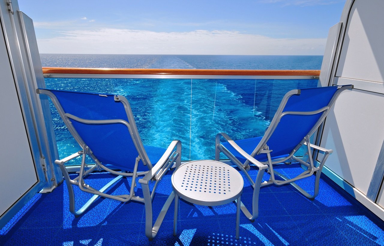 cruise ship balcony view