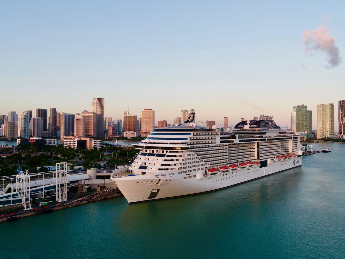 MSC Meravigilia in Miami