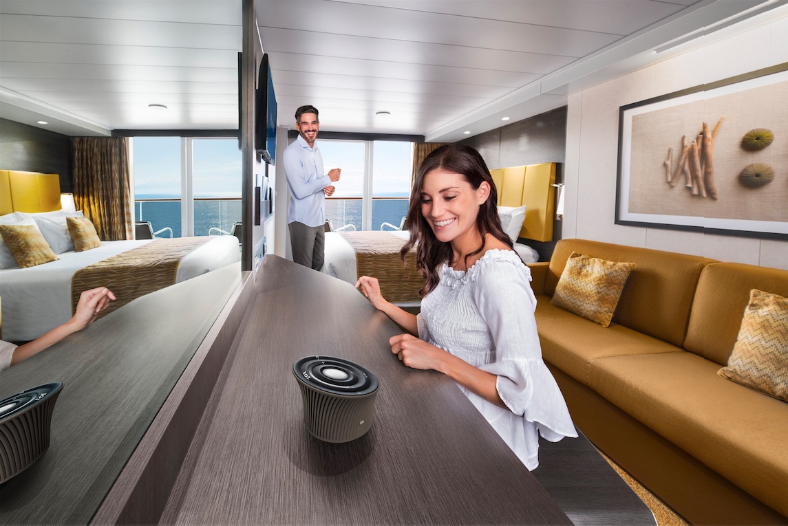 MSC cabin with smart assistant