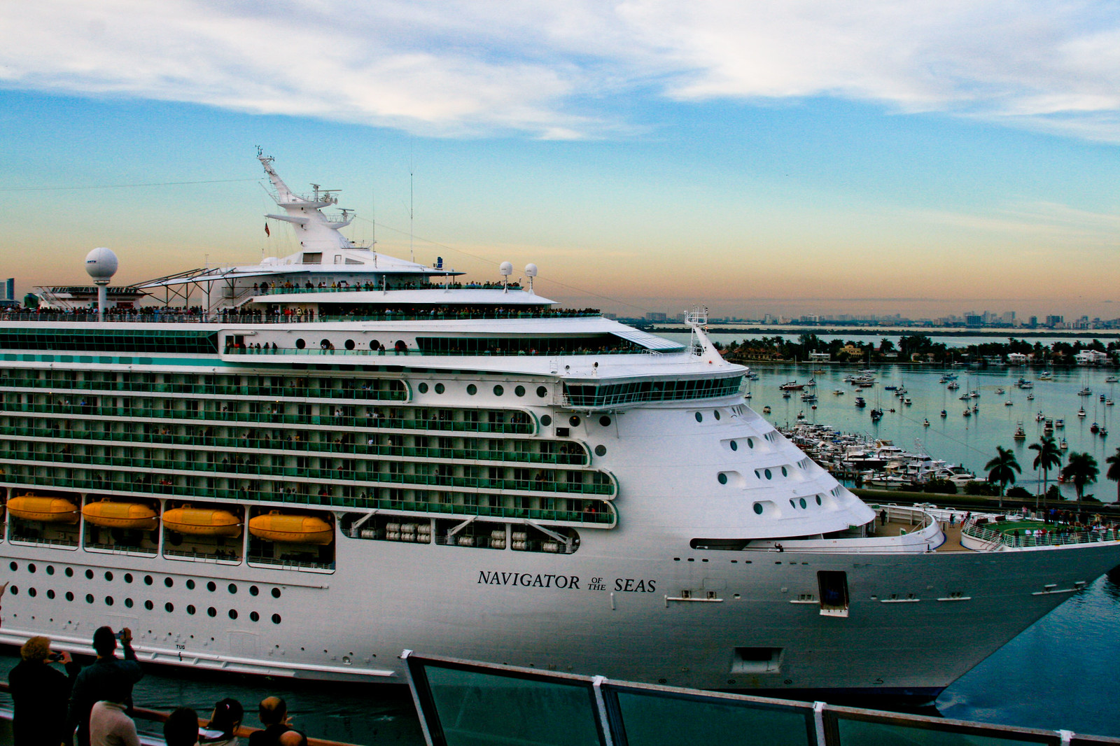 Navigator of the Seas passing by