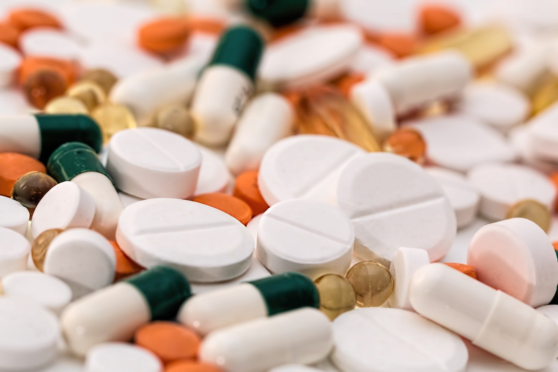 Assorted pills (source: stevepb, Pixabay)