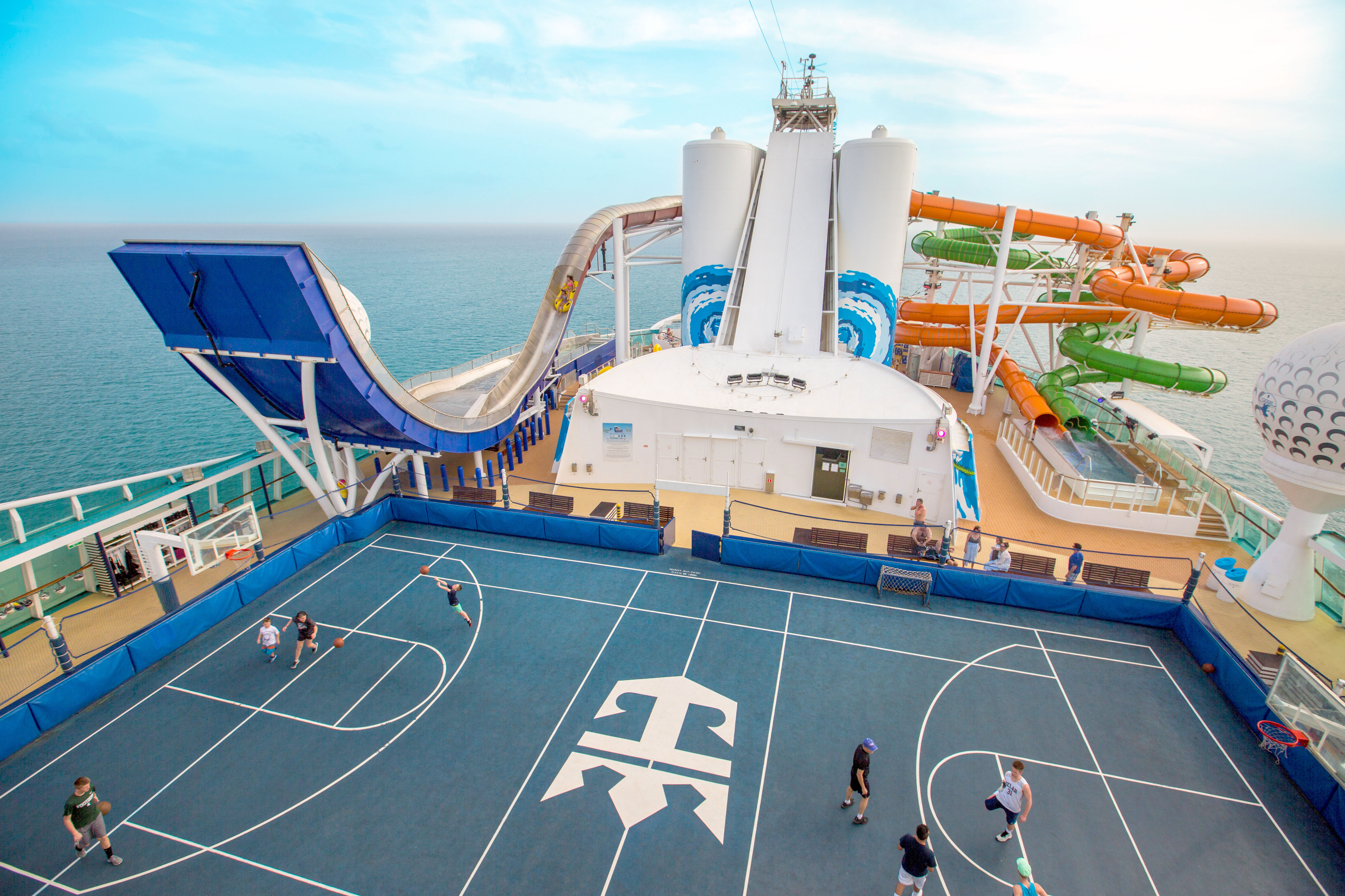 Liberty of the Seas sports deck