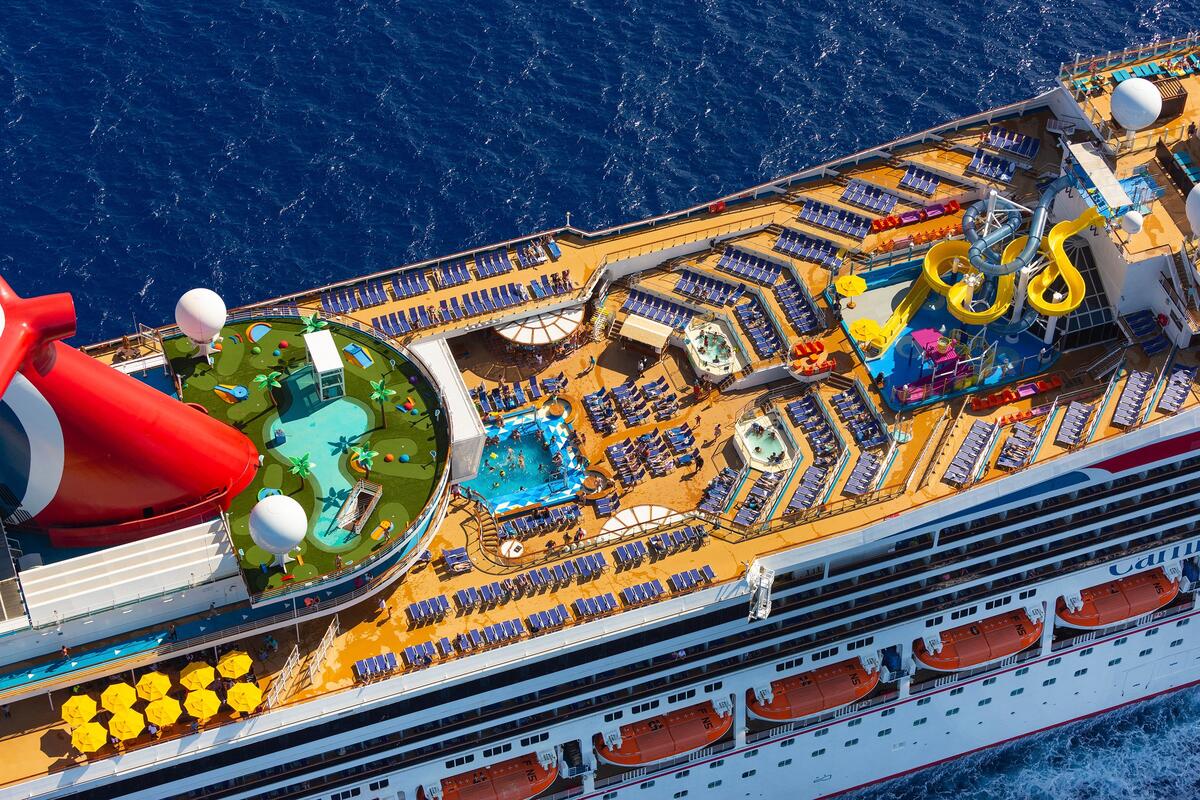 carnival cruise ship capacity