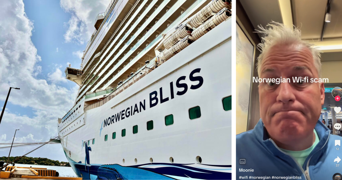 Indignant father slams Norwegian Cruise Line ‘robbery’ for extra-charge products