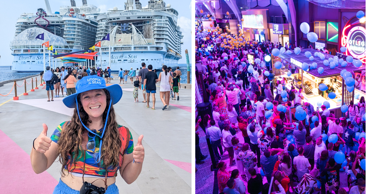 I spent 3 days on Royal Caribbean’s newest mega ship. I liked the party atmosphere, but not all the restaurants