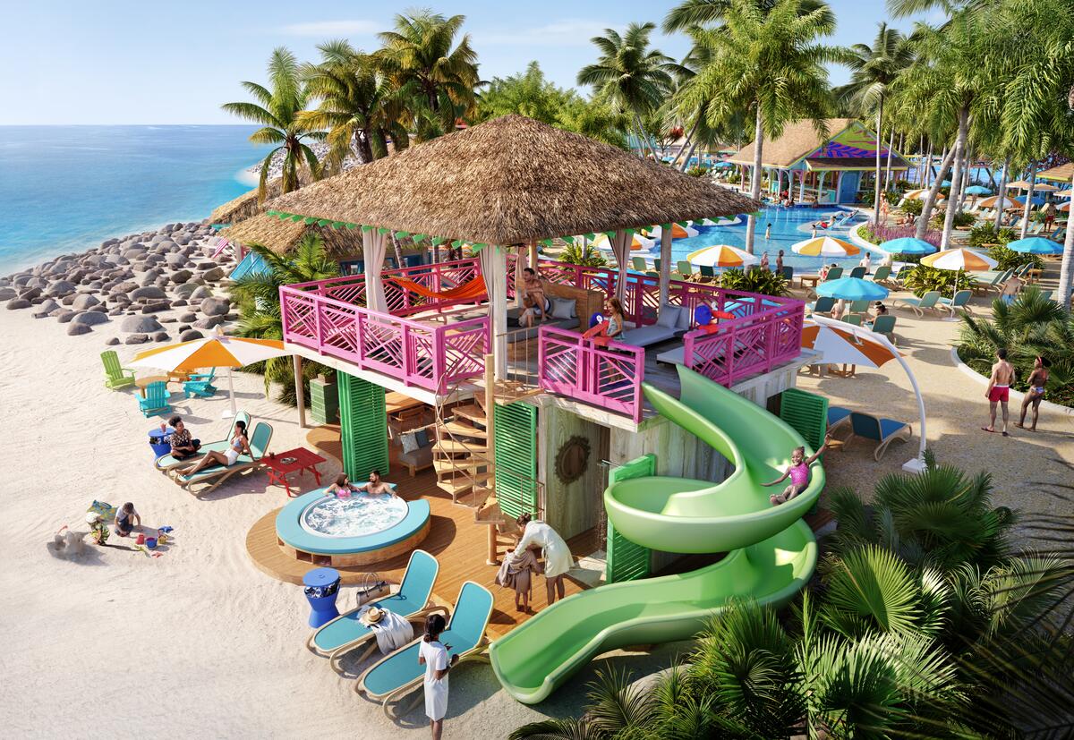Royal Caribbean's new beach club has all-inclusive passes and a $10,000 cabana