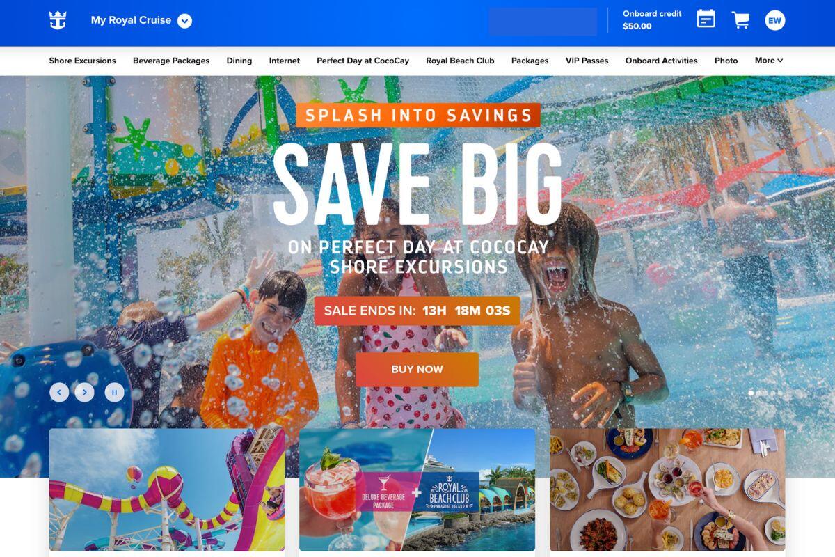 How to book Royal Caribbean add-ons through the RCCL Cruise Planner