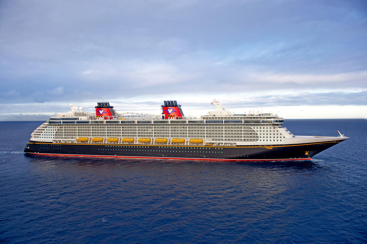 DCL Fantasy at sea