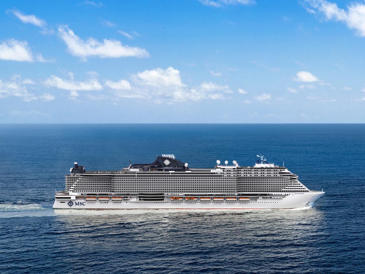 MSC Seashore rendering