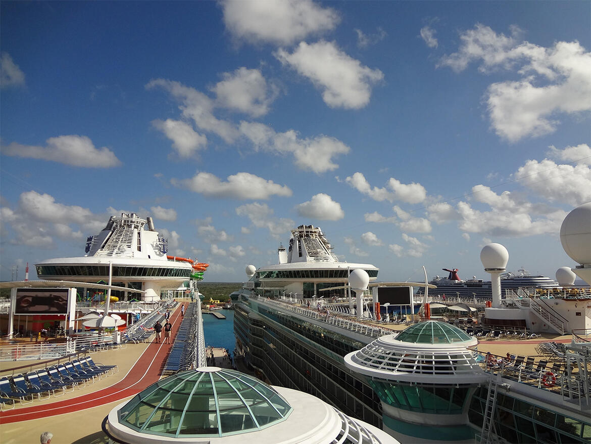 Liberty of the Seas docked