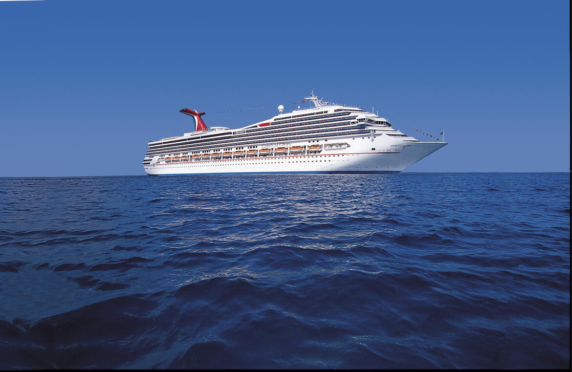 Carnival Glory at sea