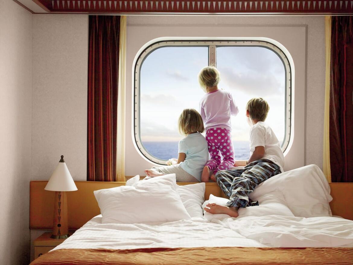 Kids at the window