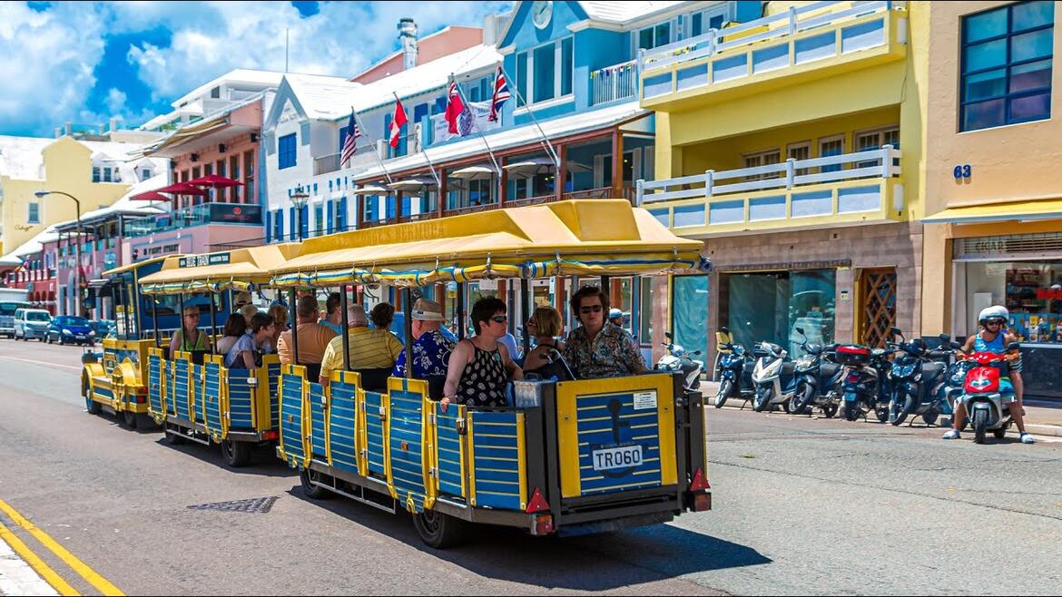 Trolley in Bermuda