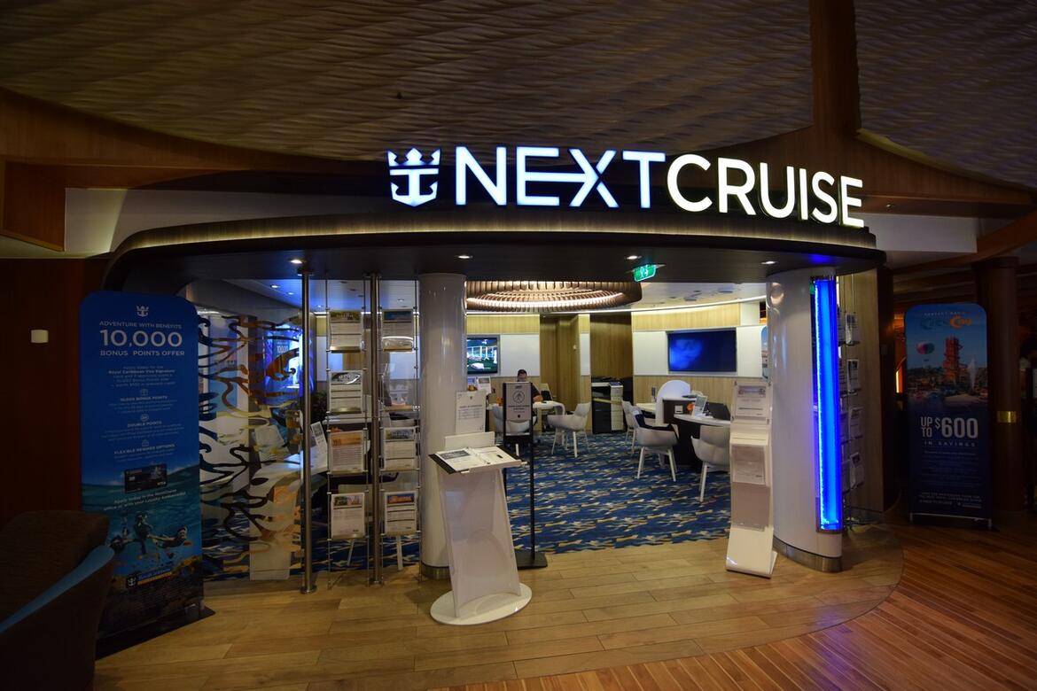 NextCruise office on Oasis of the Seas