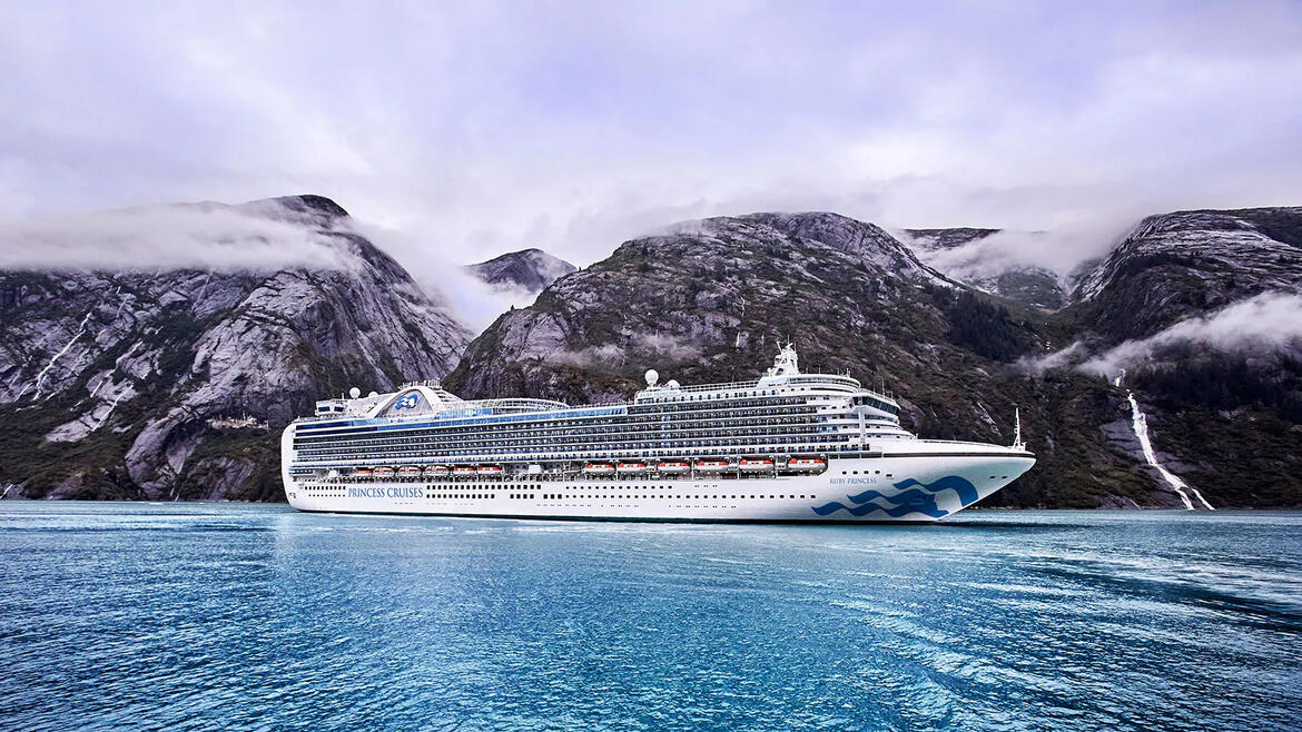 Ruby Princess in Alaska