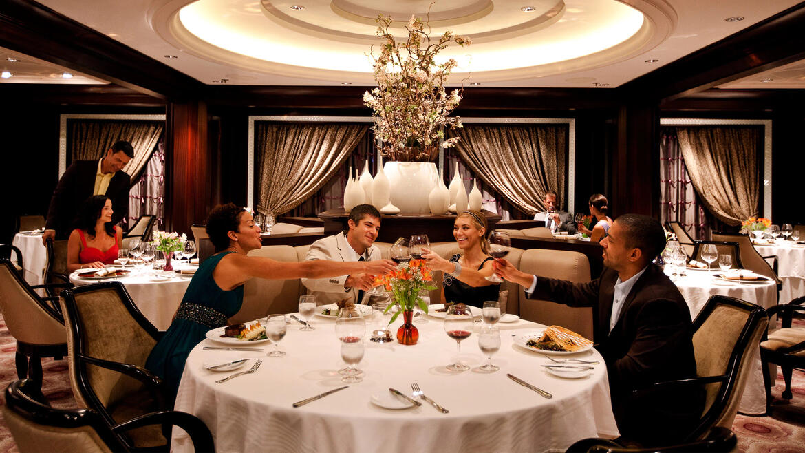 Celebrity Cruises dinner