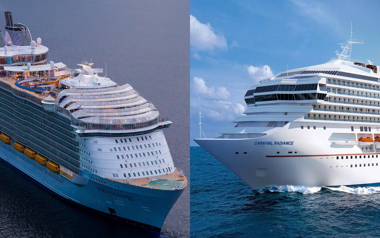 carnival cruise vs royal caribbean stock