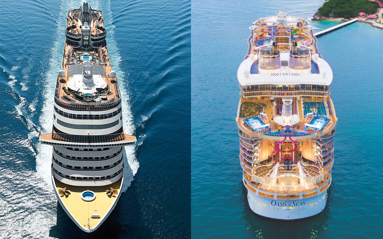 msc cruise line vs royal caribbean
