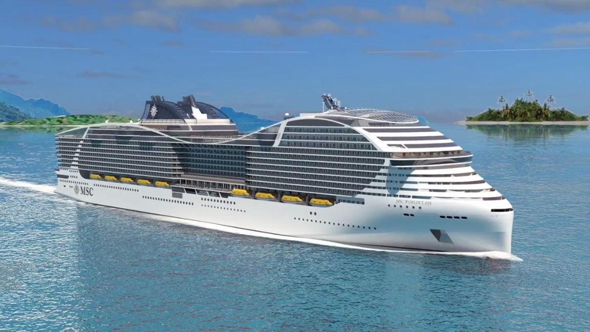 MSC Cruises announces it will build four new luxury cruise ships from