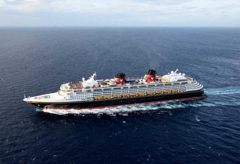 Disney Wonder aerial