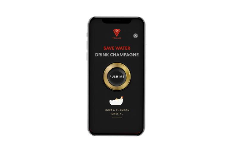 Virgin Voyages to Feature On-Demand Champagne Delivery Service "Shake for Champagne"