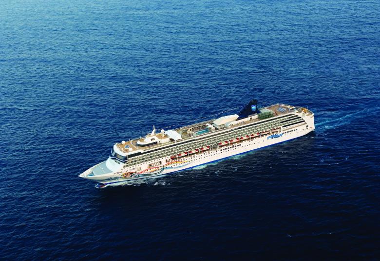 NCL Spirit at sea